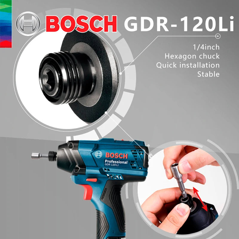Bosch GDR 120-LI Akumuliatorinis Bevielis Sukimo Momentas