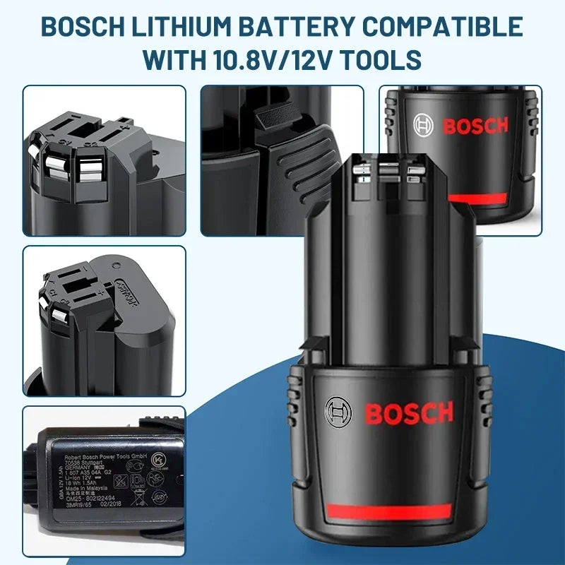 Bosch 12V 2.0Ah Lithium Ion Rechargeable Battery