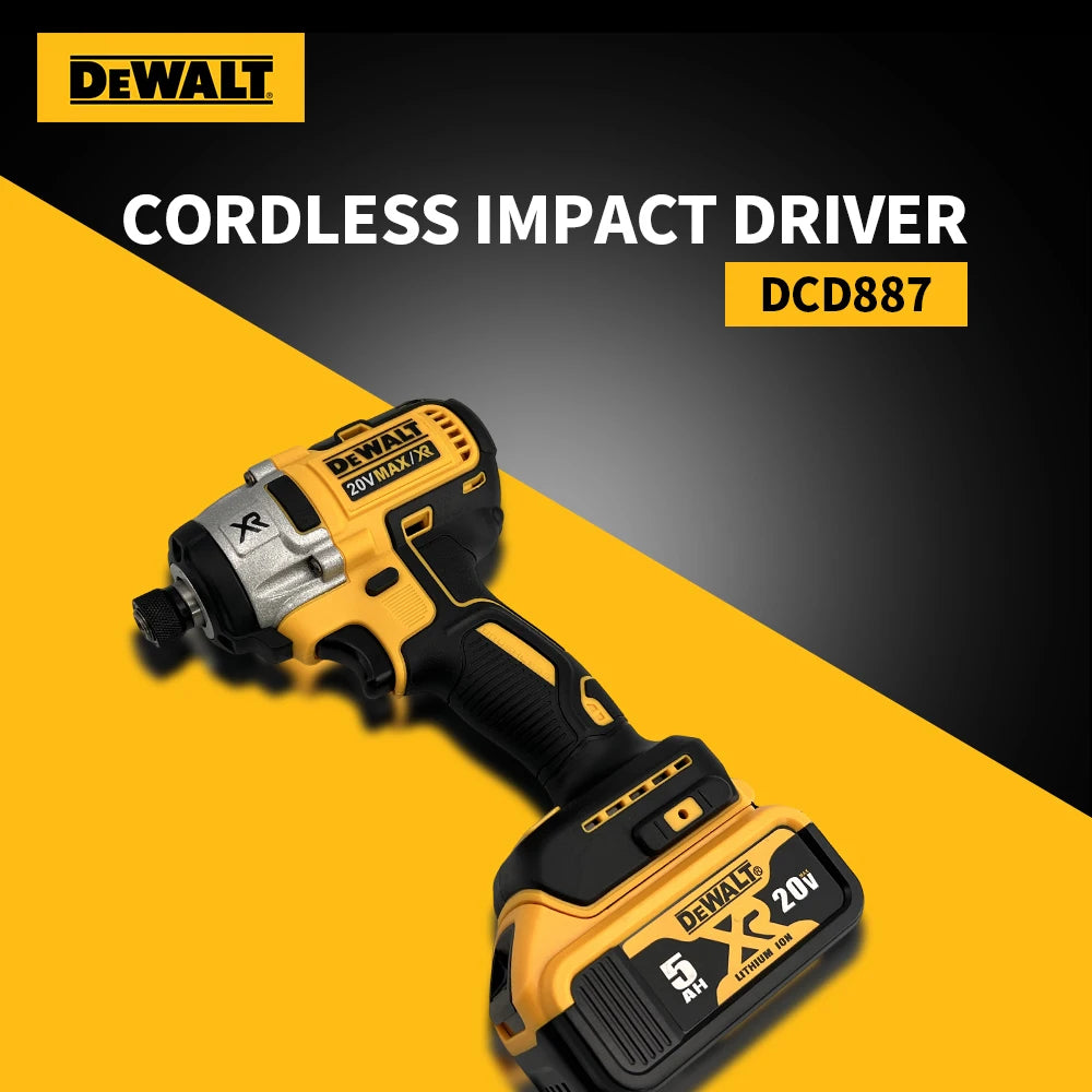Dewalt DCD887 20V Cordless Brushless Impact Screwdriver