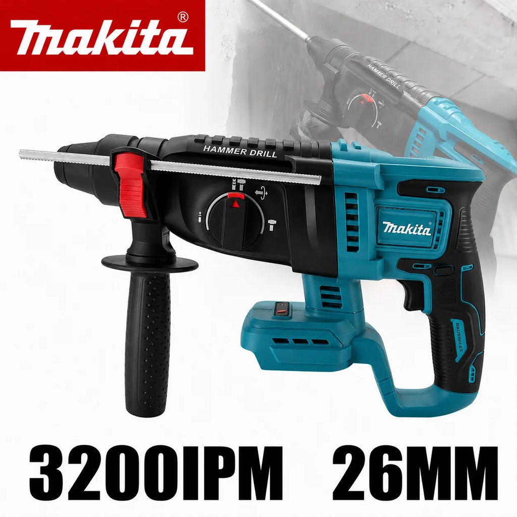 Makita 26mm Brushless Elektrinis Plaktukas Gręžtuvas