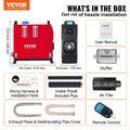 VEVOR diesel heater, 12V diesel air heater, muffler, 8kW diesel air heater with remote control and LCD thermostat display screen