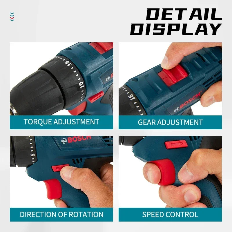 Bosch GSR120-LI 12V Cordless Electric Drill