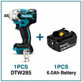 Makita DTW285 18V Brushless Cordless Impact Wrench Kit