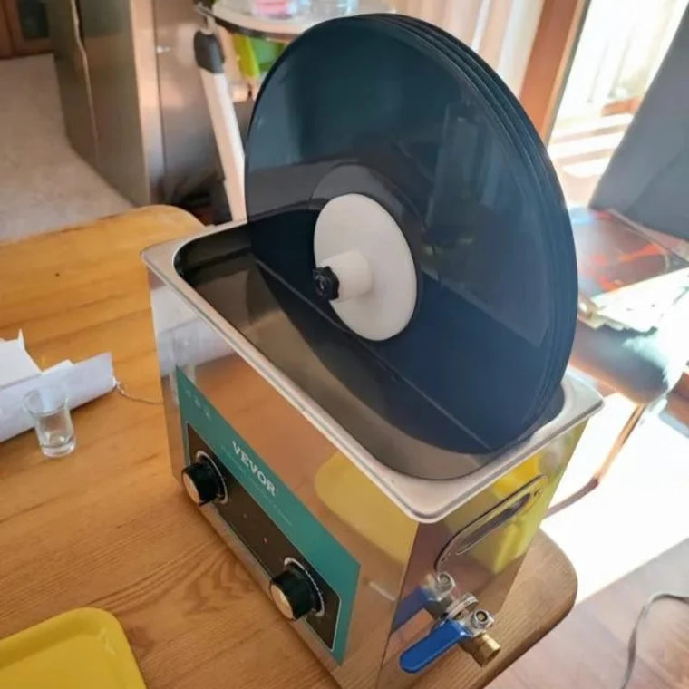 VEVOR ultragarsinis vinilinių plokštelių valytuvas 6 L
