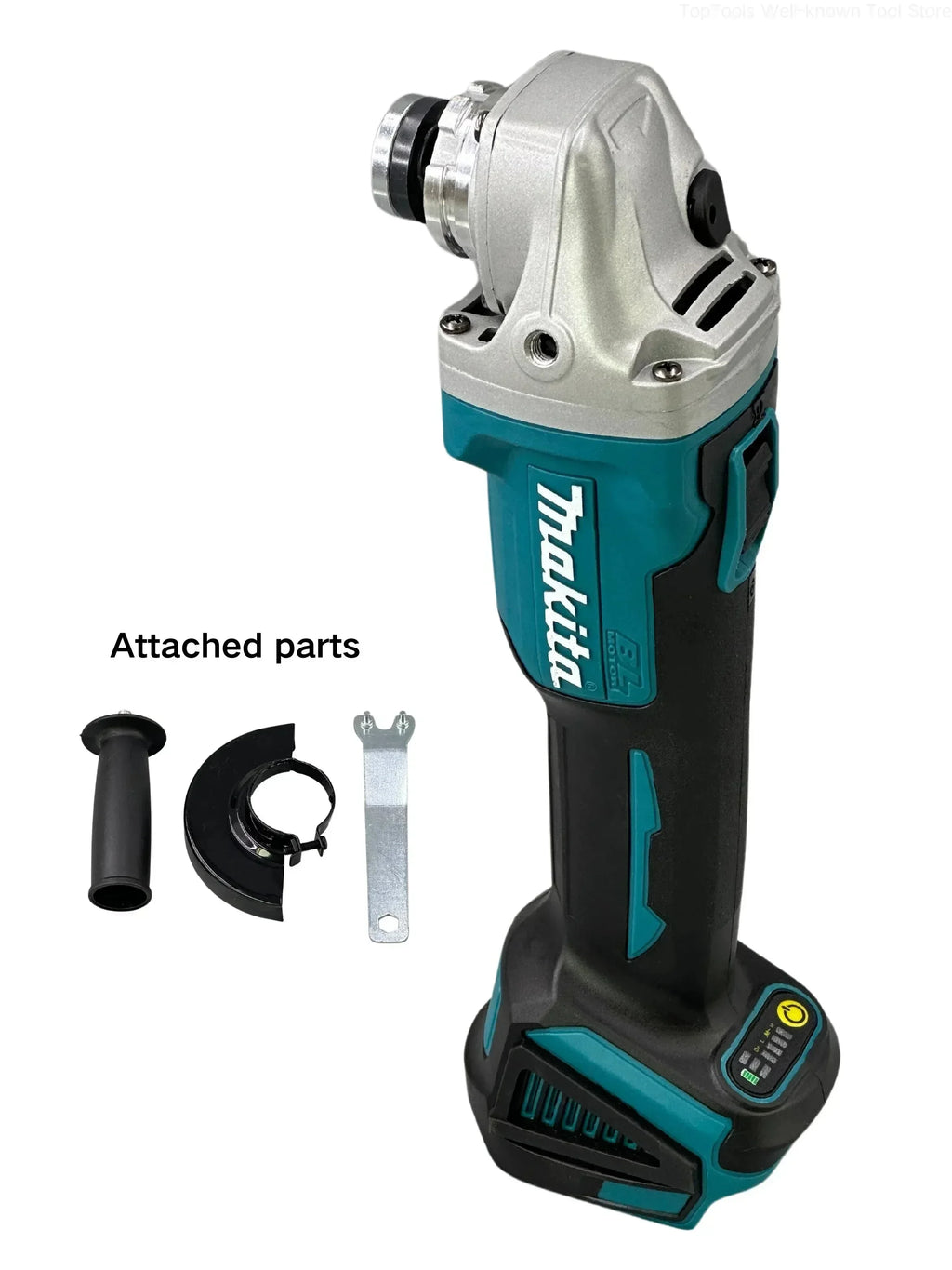 Makita DGA404 125mm Brushless Akku Kampinis Šlifuoklis
