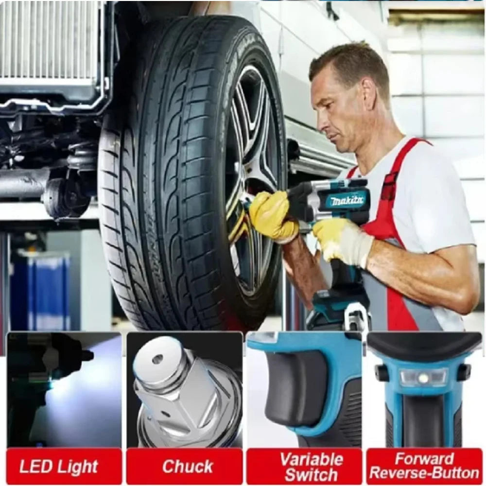 Makita DTW700 Elektrinis Veržliasukis 18V