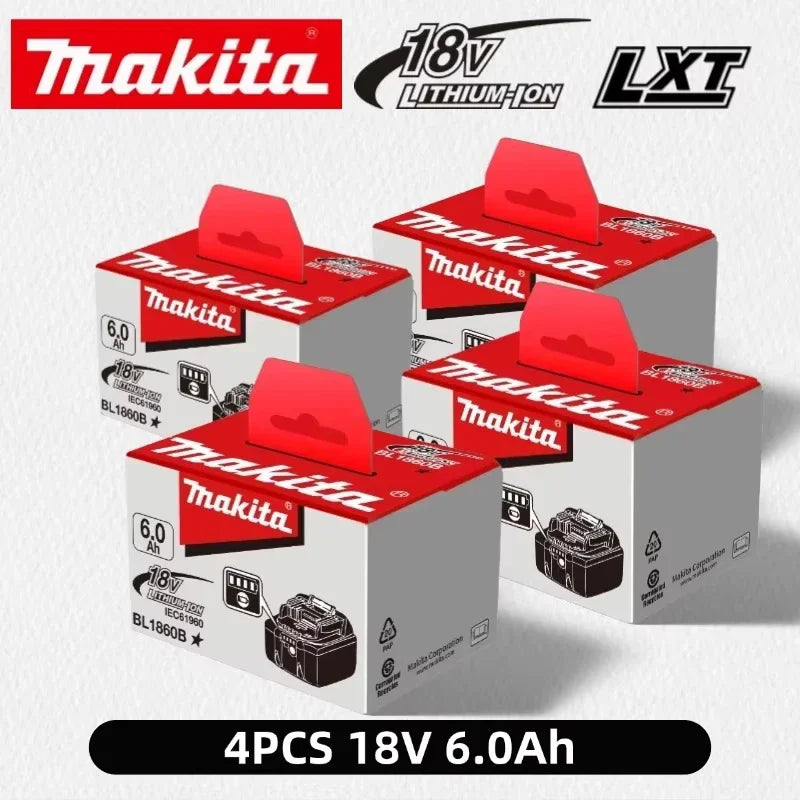 Makita BL1850 18V 6Ah Baterija Su BL1830 BL1860 BL1850B
