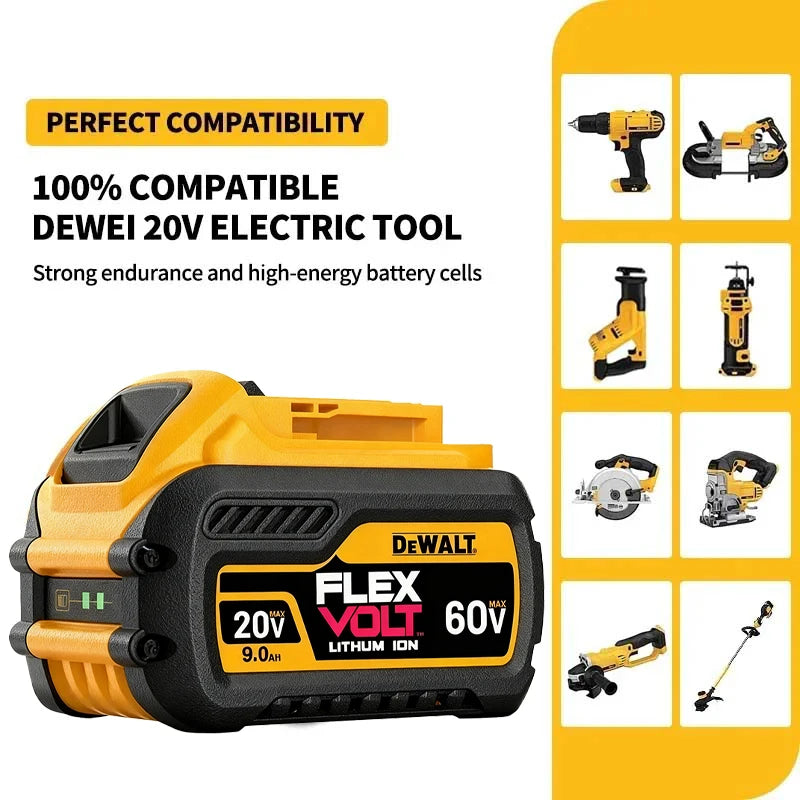 DEWALT 20V/60V 9.0Ah MAX FlexVolt Battery