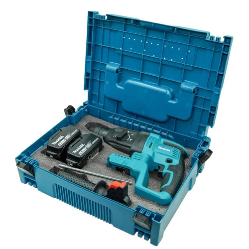 Bešepetėlinis akumuliatorinis perforatorius Makita DHR242 24 mm