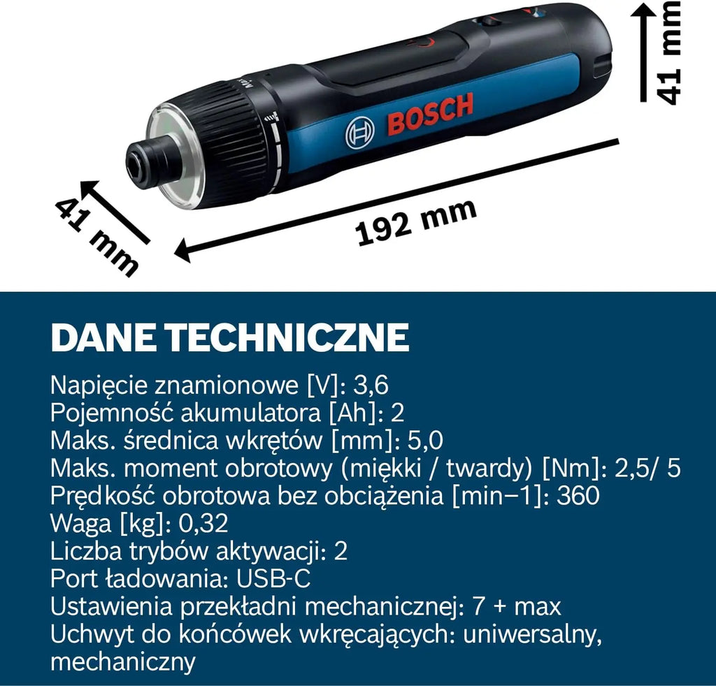 Bosch GO 3 Akumuliatorinis Atsuktuvas