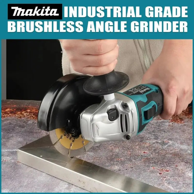 Makita DGA504 18V Elektrinis Kampinis Šlifuoklis
