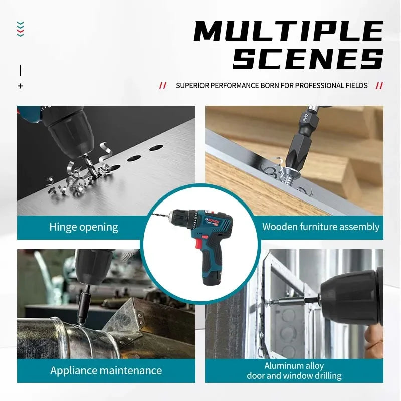 Bosch GSB-12-V30 Akumuliatorinis Gręžtuvas