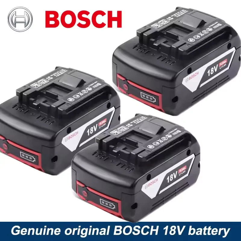 Bosch 18V Li-Ion Baterija, 6000mAh, Juoda