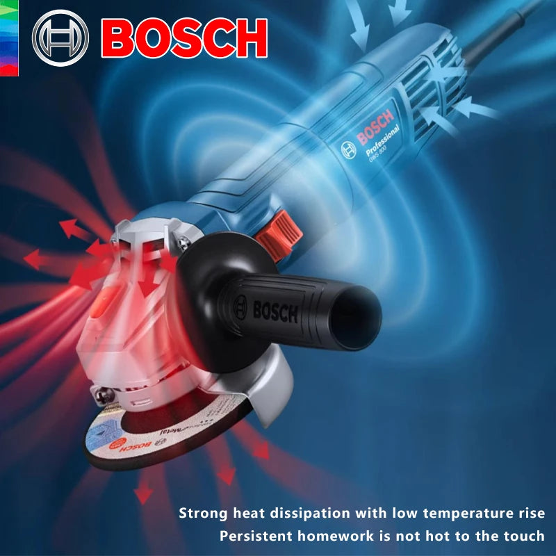 Bosch GWS 7-100 Kampinis Šlifuoklis 100mm