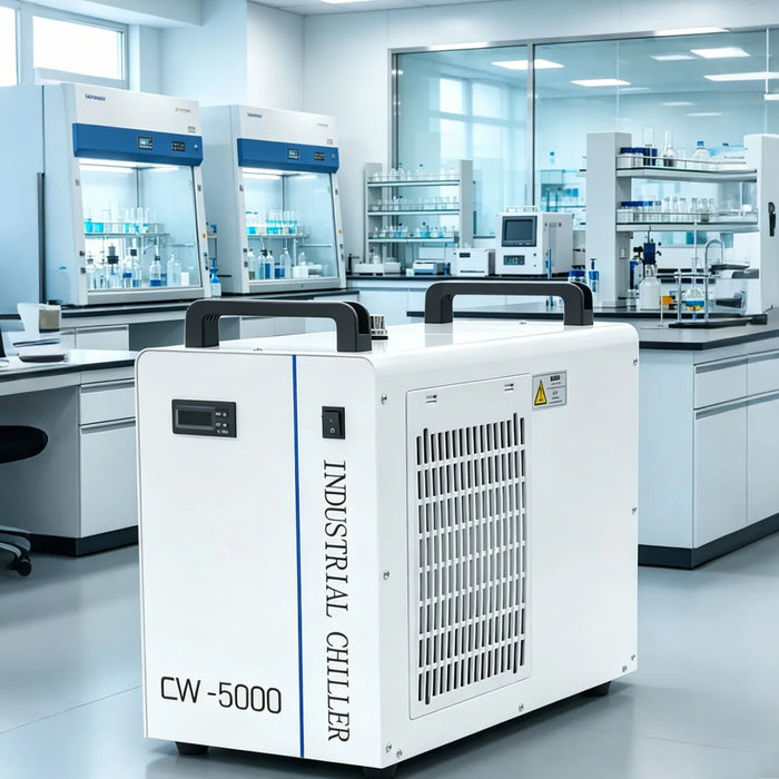 VEVOR pramoninis vandens aušintuvas (Water Chiller) CW-3000 / CW-5000 / CW-5200