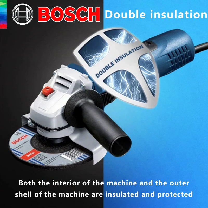 Bosch GWS 7-100 Kampinis Šlifuoklis 100mm