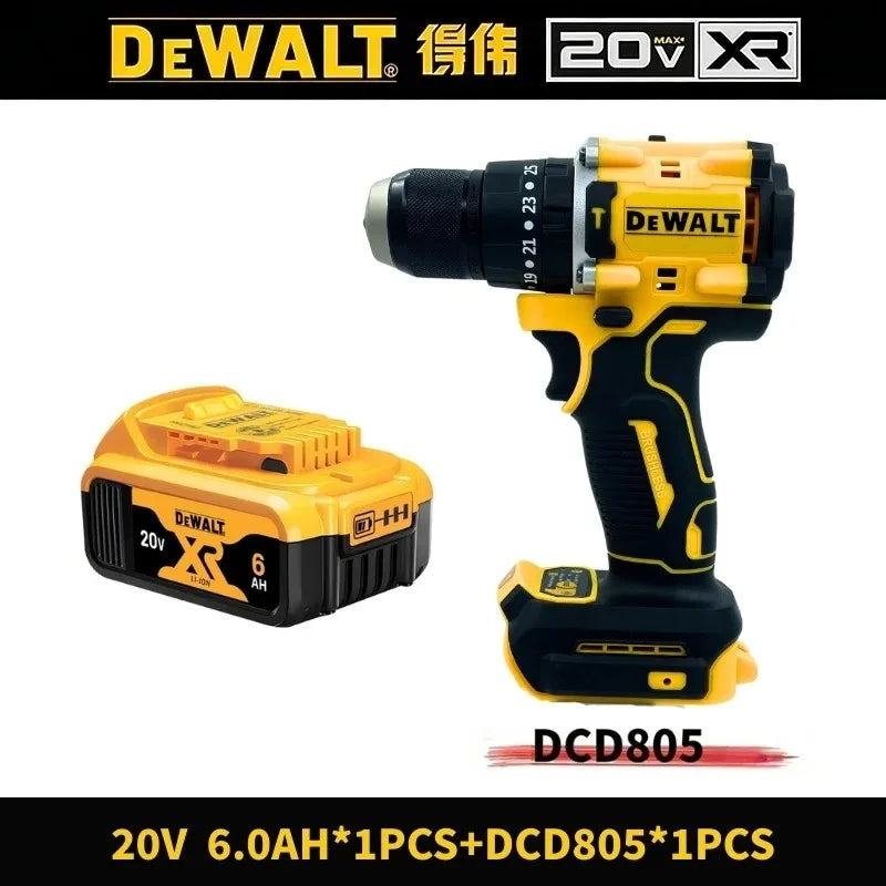 DEWALT DCD805 Kompaktiškas Elektrinis Atsuktuvas 20V
