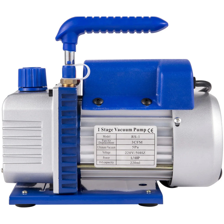 VEVOR vienpakopis vakuuminis siurblys 3 CFM 1/4 HP