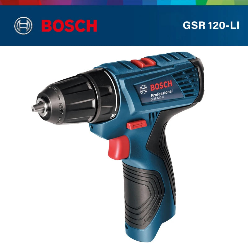 Bosch GSR 120-LI Akumuliatorinis Gręžtuvas
