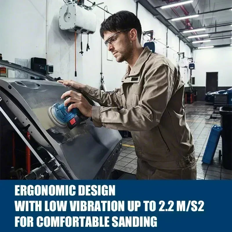 Bosch GEX 185-LI 18V Akumuliatorinis Orbitinis Šlifuoklis 125mm
