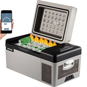 VEVOR Car Refrigerator 20L Compressor Portable Small Refrigerator Freezer Mini Electric Cooler for Driving Travel Fishing Outdoo